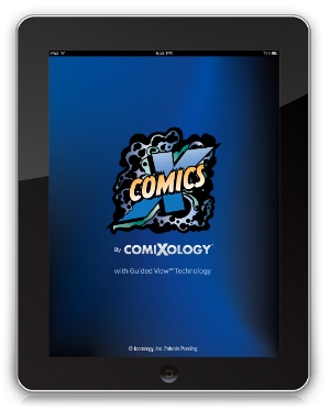 ComiXology on the iPad. Still shiny, just much less convenient. 