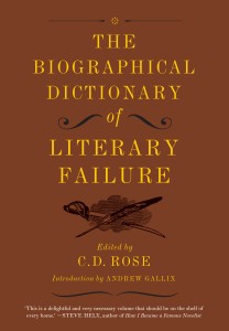 The Biographical Dictionary of Literary Failure 300dpi