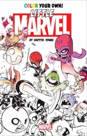 One of three new Marvel coloring books hitting stores in the coming year